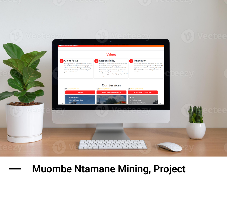 Muombe Ntamanane Mining project